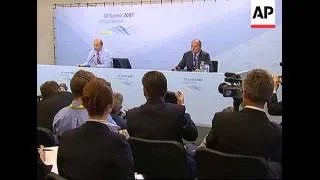 News conference by President Putin at G8 summit end