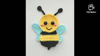 crochet applique design