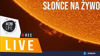 Co słychać na Słońcu? Oglądamy naszą gwiazdę przez teleskop 🌞 - AstroLife na LIVE 218