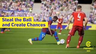 Steal the Ball - eFootball 2022 Gameplay