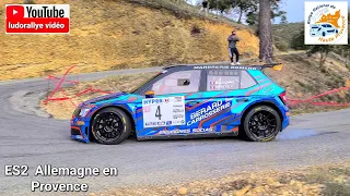 Rallye du Haute Provence 2023 ( le manosque ) ES2 Allemagne en Provence / Tout au câble ( sanglier )