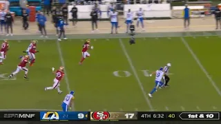 Talanoa Hufanga Pick 6 Against the Rams | #49ersWin