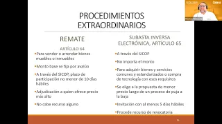 Primer Conversatorio sobre la Ley General de Contratación Pública  - Costa Rica