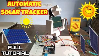 How To Make Solar Tracker using Arduino full tutorial | Dual Axis Solar Tracker | Experimentalist