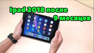 Ipad 2018 после 9 месяцев использования