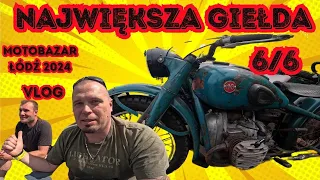 Papierosy z PRL i Stare Motocykle- Moto Bazar Łódź 2024 VLOG 6/6