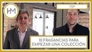 MEJORES FRAGANCIAS PARA INICIAR UNA COLECCIÓN. TOP CON MI AMIGO ANDRÉS.  (ESPAÑOL)