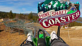 RARE MINESHAFT COASTER (POV) FULL DAY IN BIG BEAR