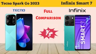 Tecno Spark Go 2023 vs Infinix Smart 7 - Which Should You Buy ? Cellphone Clash