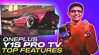 New OnePlus Y1S Pro UHD 50" TV Unboxing & Top Features - Smartwatch Control Smart App & More...