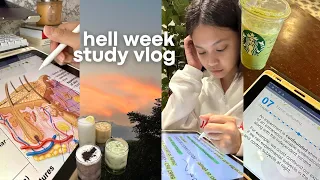 MIDTERM exams study vlog 🫠📚 watch this to be motivated!!