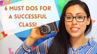 6 MUST DOS For a SUCCESSFUL Trial Class and Regular Class