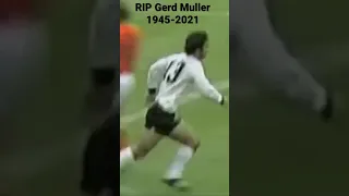 RIP Gerd Muller 1945-2021