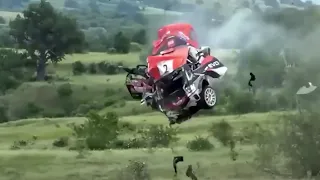 Big Crash in Rally Sliven 2021