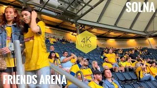 Friends Arena [4K UHD] 🇸🇪 vs 🇳🇴 | Sweden vs Norway | UEFA nations league 2022 |