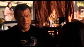 Steven Seagal Driven to kill opening scene (the trick is not to give a fuck)