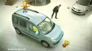 Renault Kangoo Werbung - Simpsons