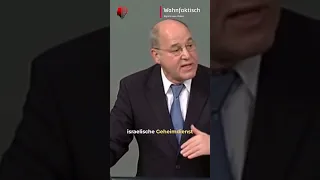 Gregor Gysi Gründung der #Hamas und #AlQaida, die USA und #Israelische #Geheimdienst