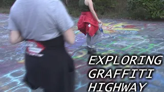 Exploring Graffiti Highway [VLOG]