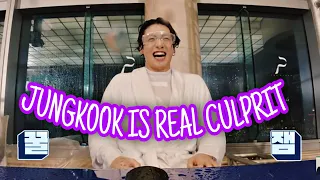 JUNGKOOK IS REAL CULPRIT:jungkook teasing taehyung in btsrun ep 132 #bts #btsrun #shortvideo