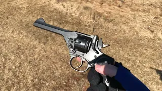 Webley Mk IV POV firing