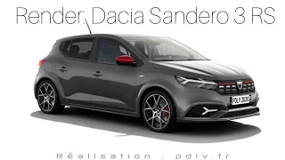 Render: Dacia Sandero 3 RS