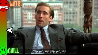 Vampire's Kiss: Nicolas Cage Freak Out Scene (Mood Meter Meltdown)
