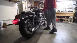 Sportster stock pipes vs Vance & Hines Shortshots