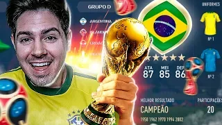 RUMO AO HEXA!!! MODO FIFA COPA DO MUNDO COMPLETO!