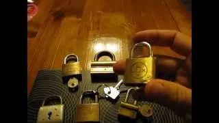 [005] 7 used locks I found online.