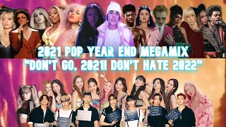 2021 Pop/KPop/Latin Pop Year End Megamix "Don't Go, 2021! Don't Hate 2022" (150+ Song Mashup)