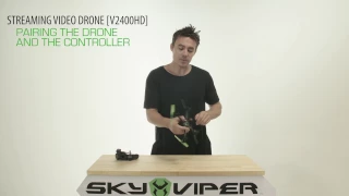 HOW TO PAIR DRONE: Sky Viper Video Drone - v2400HD