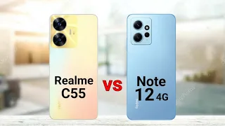 Realme C55 vs Redmi Note 12 4G