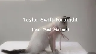 Taylor Swift - Fortnight (feat. Post Melone)(lyrics)