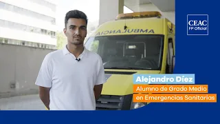 Alejando y su experiencia con el FP en Emergencias Sanitarias | CEAC FP