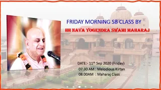 SB Class by HH NAVA YOGENDRA SWAMI MAHARAJ