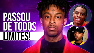 A TRETA ABSURDA DE SOULJA BOY, 21 SAGAVE E METRO BOOMIN... (SOULJA BOY PASSOU DOS LIMITES)