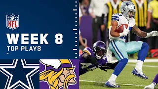 Cowboys Top Plays from Week 8 vs. Vikings | Dallas Cowboys