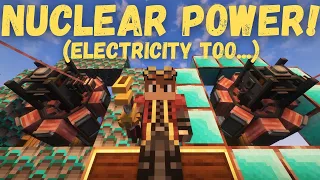 This Minecraft Create Mod Addon adds Electricity and NUCLEAR Power! - Create New Age