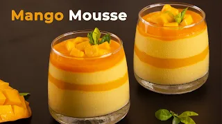 Mango Mousse | 3 ingredients