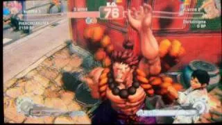 SSFIV ENDLESS BATTLE MATCH JR RODRIGUEZ ( AKUMA ) VS Darkxinigma ( ADON ) ON XBOX 360