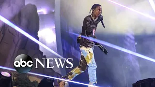 Travis Scott says he couldn’t hear screams during concert disaster