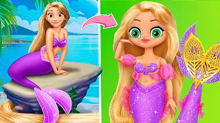 Rapunzel Sereia Está Crescendo / 10 DIYs LOL OMG