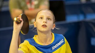 Ilona Buhai great first ball play. Eurominichemps 2023