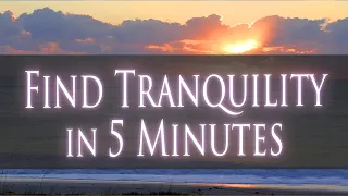 Find Tranquility Now ✨ 5 Minutes Relaxation Music Timer 7.83Hz | Immediate Relaxation & Rejuvenation