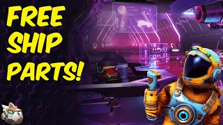 How To Farm Ship Parts For FREE!! No Man's Sky Orbital Update