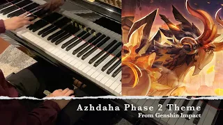 Rage Beneath the Mountain | Azhdaha Phase 2 Theme Piano Arrangement