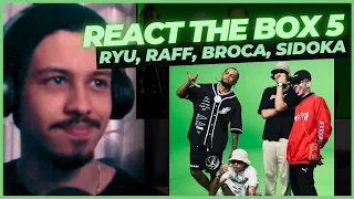 React | THE BOX 5 - Ryu, the Runner, Raffa Moreira, Sidoka e Brocasito