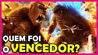 AFINAL QUEM VENCEU A LUTA ENTRE GODZILLA VS KONG ? [SPOILER]