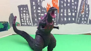 Bandai Movie Monster Series Shin Godzilla [Climax ver.] Toy review